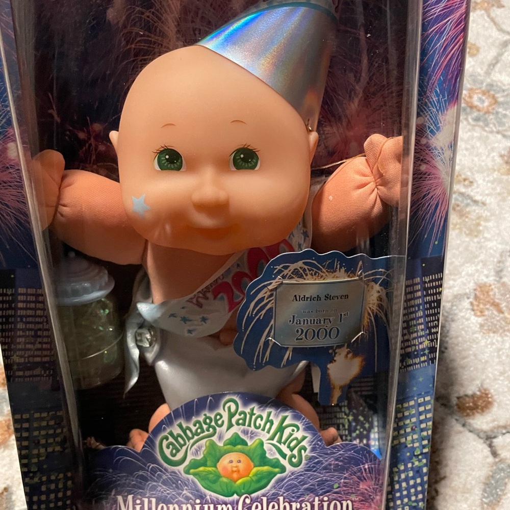 Nib Vintage Cabbage Patch Kids Millennium Celebration Doll